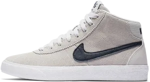 Nike Suede Court Sneaker Side View PNG Image