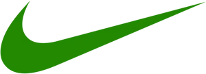 Nike Swoosh Logo Green PNG Image