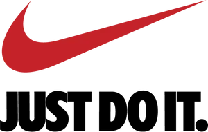 Nike Swoosh Logo Redon Black PNG Image