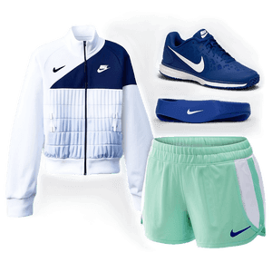 Nike Tennis Outfit PNG 06112024 PNG image with transparent background