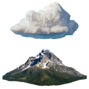 Nimbus Over Mountains Png Stc PNG Image