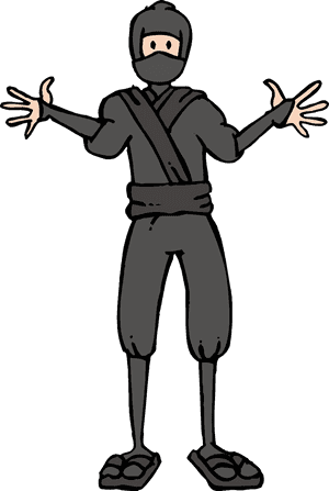 Ninja Png - Cartoon Ninja Body, Transparent Png PNG image with transparent background