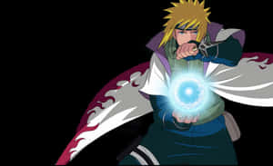 Ninja Character With Energy Ball PNG image with transparent background
