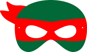 Ninja Mask Vector Art PNG Image