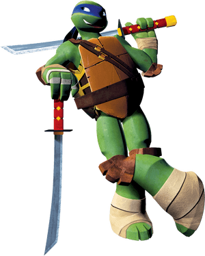 Ninja Turtle 2012 Leonardo Clipart , Png Download - Leonardo Ninja Turtles 2012, Transparent Png PNG image with transparent background