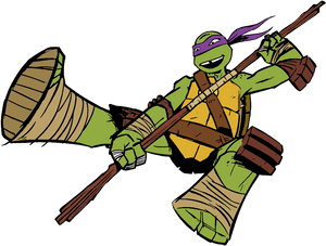 Ninja Turtles Donatello Cartoon, HD Png Download PNG image with transparent background