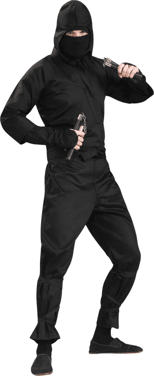 Ninja Png - Mens Ninja Halloween Costume, Transparent Png PNG image with transparent background