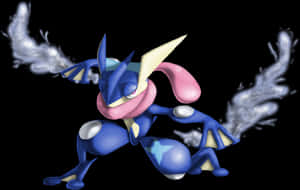 Nintendo Fanon Wiki - Greninja Smash Render, HD Png Download PNG image with transparent background