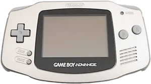 Nintendo Game Boy Advance Classic PNG Image