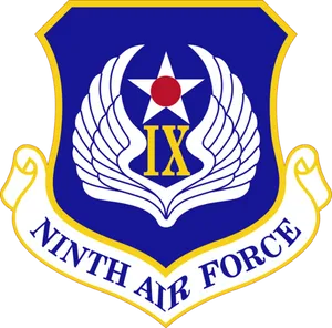 Ninth Air Force Logo PNG Image