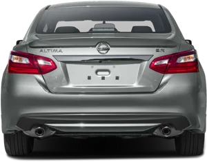 Nissan Altima S R Rear View PNG Image