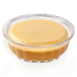 No-Bake Flan Making Process PNG 06132024 PNG with transparent background