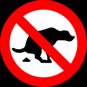 No Dogs Allowed Sign PNG image with transparent background