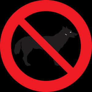 No Dogs Allowed Sign PNG image with transparent background