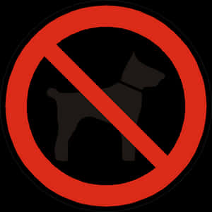 No Dogs Allowed Sign PNG image with transparent background