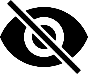 Hide - Eye On Off Icon, HD Png Download PNG image with transparent background