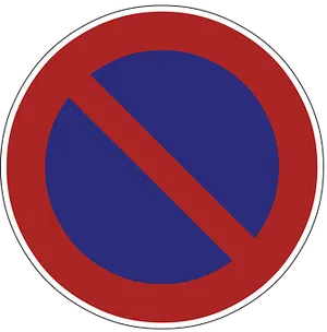 No Parking Sign Graphic PNG Image