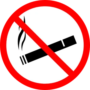 No Smoking Sign Graphic PNG Image