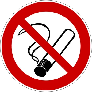 No Smoking Sign Graphic PNG Image