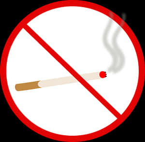 No Smoking Sign Graphic PNG image with transparent background