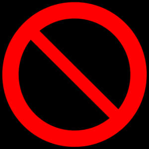 No Smoking Sign Graphic PNG image with transparent background