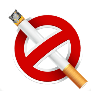 No Smoking Sign Graphic PNG
