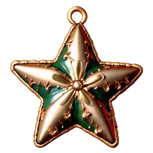 Noel Star Ornament Png Ujo PNG Image