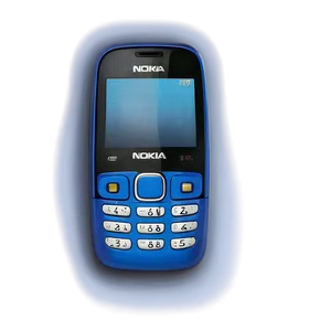 Nokia Phone In Blue Png 86 PNG Image