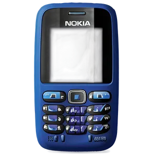 Nokia Phone In Blue Png Cid PNG Image