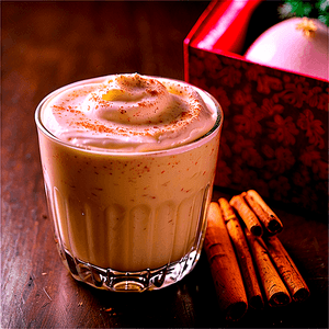 Non-Alcoholic Eggnog Option PNG 06132024 PNG with transparent background