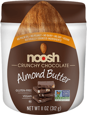 Noosh Crunchy Chocolate Almond Butter Jars - Almond, HD Png Download PNG with transparent background