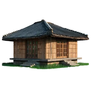 North Korean Traditional House Png Jra4 PNG Image