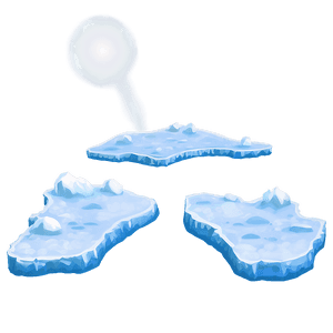 North Pole Ice Floe PNG egi PNG