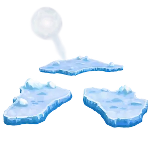 North Pole Ice Floe Png Egi PNG Image