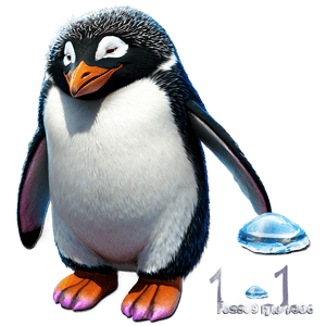 North Pole Penguin Colony PNG 06122024 PNG