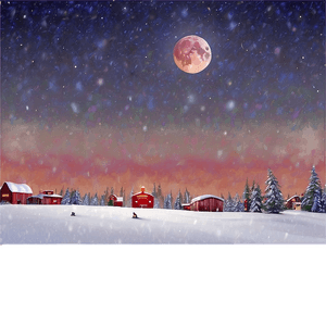 North Pole Winter Solstice PNG bwy24 PNG
