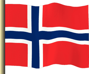 China Flag Waving Gif Dede14 - Norway Flag, HD Png Download PNG