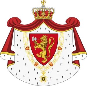 Norwegian_ Royal_ Coat_of_ Arms PNG Image