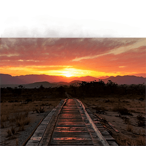 Nostalgic Sunset Horizon PNG ggm84 PNG with transparent background