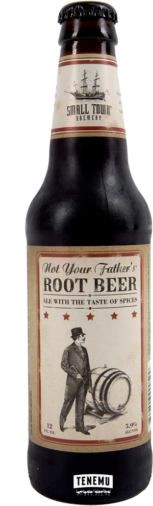 Not Your Fathers Root Beer Bottle PNG Image