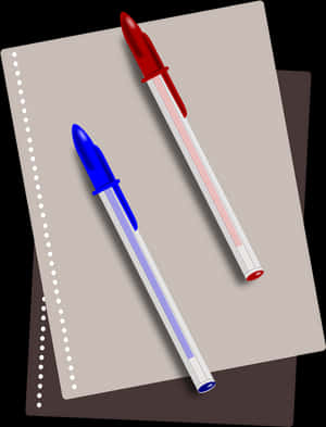 Notebookand Pens Illustration PNG image with transparent background