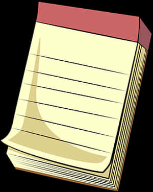 Notepad Clipart Image PNG image with transparent background