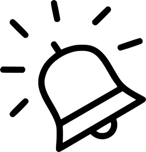 Bell Ring Toll Sound Vibrate Alarm Alert - Ring Bell Alert, HD Png Download PNG with transparent background