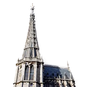 Notre Dame Spire View Png 47 PNG Image