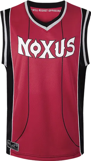 Noxus Basketball Jersey Design PNG Image