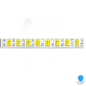 Number Line For Counting By 5s Png Jet PNG Image