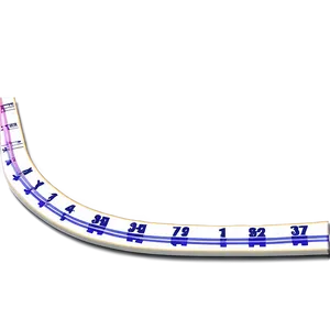 Number Line For Learning Numbers Png Grq PNG Image