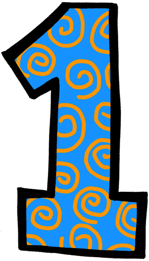 Number 1 Download Clip Art Clip Art - Number 1 Clipart, HD Png Download PNG