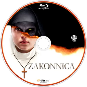 Nun Movie Blu Ray Disc PNG Image