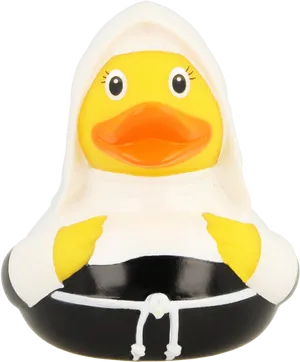 Nun Themed Rubber Duck PNG Image